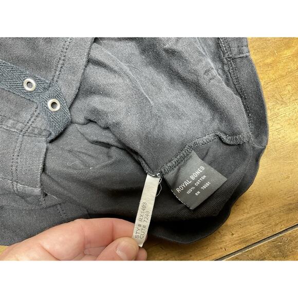 Royal Bones Daang Goodman Women's Jacket Size Medium Zip Up Goth Emo Vtg Y2K - Picture 11 of 12